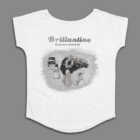 Vintage Brillantine Retro Hair Products Graphic Tee