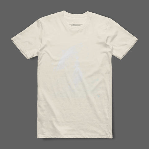 Ghostly White Design T-shirt for Men Casual Wear