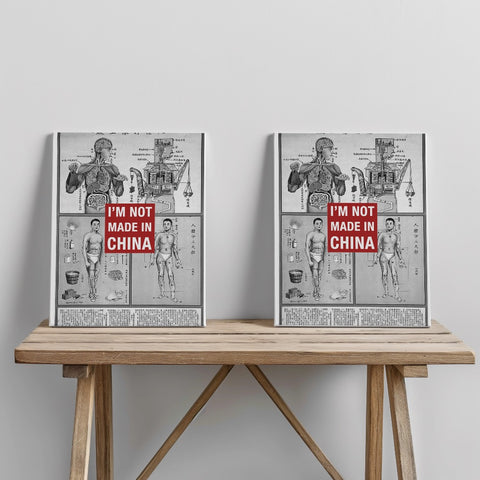 Quadro canvas Not China