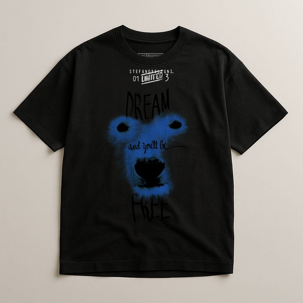 Dream and You'll Be Free Black T-shirt