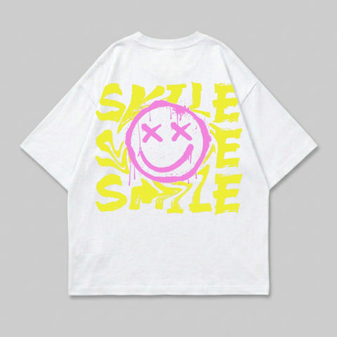White Background Yellow Smile Pink X Eye Smiley product type
Smile Print,Smiley Graphic,X Eyes Design,Pink Yellow Art,White Colorway,Dripping Style,Street Art Inspired,Pop Culture,Abstract Graphic,Happy Mood,Youthful Look,Bold Statement,Vibrant Aesthetic,Funky Design,Modern Artwork,Artistic Expression,Expressive Print,Positive Energy,Unique Imagery,Creative Illustration