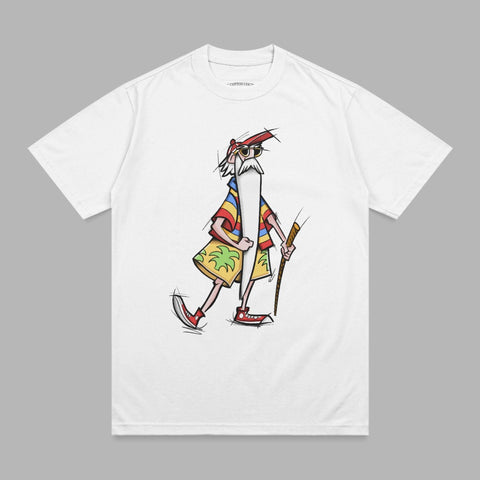 Eccentric Beard Man Beach Island Style Cartoon product type