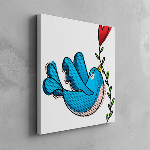 Quadro canvas tweet-Love
