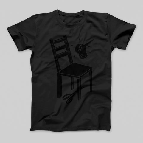 T-shirt donna boyfriend sasso_forbici