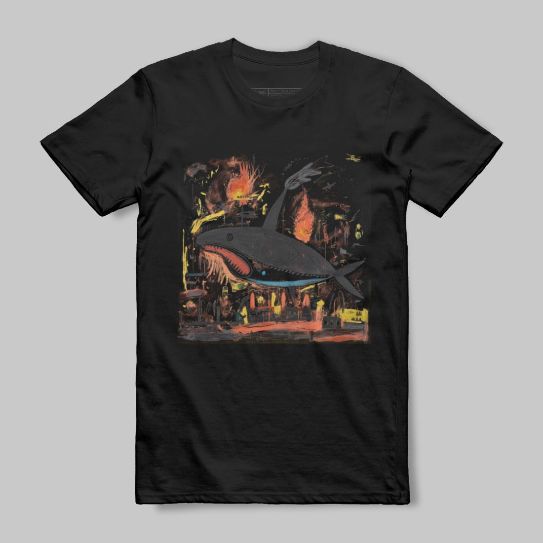 Unique Underwater Creature Graphic Design Shirt