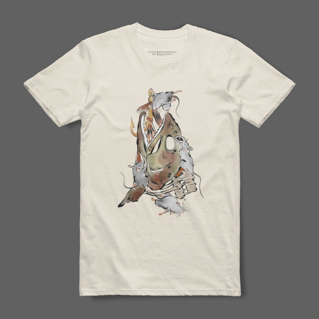 Unique Design Shirt with Artistic Animal Illustration