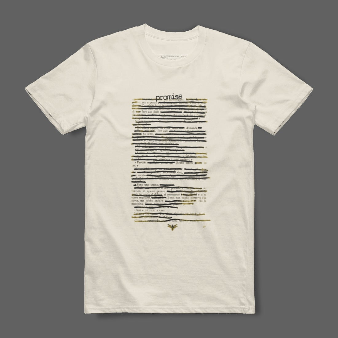 Unique Promise Print Statement Graphic Tee