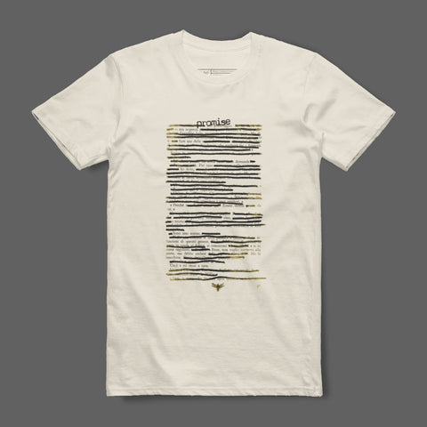 Unique Promise Print Statement Graphic Tee