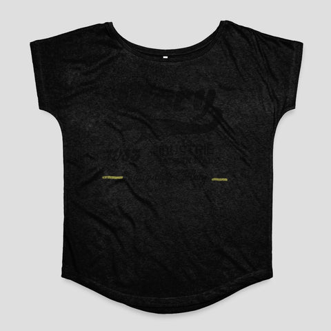 Black Short Sleeve Graphic Top for Casual Wear