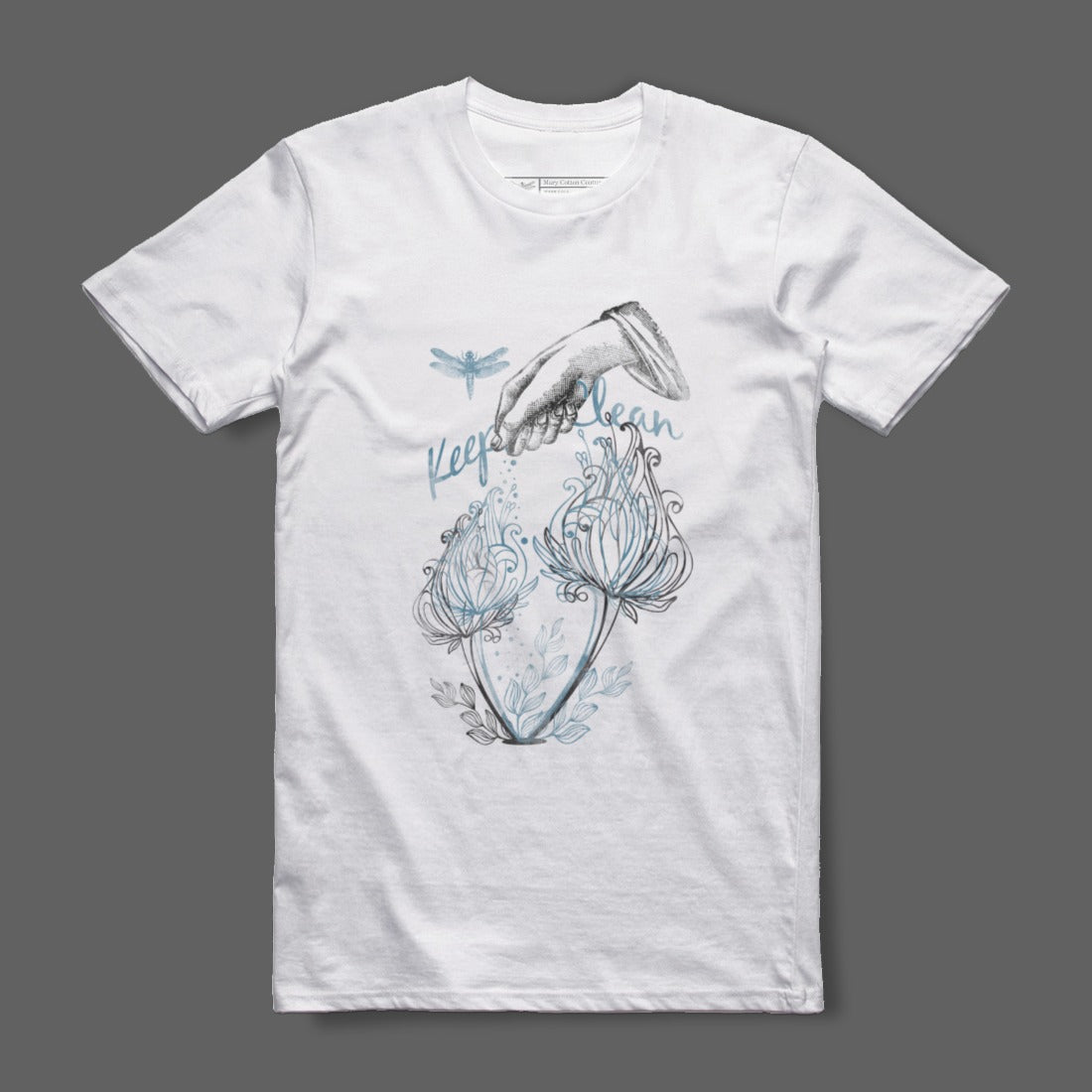 Keep it Clean Hand Watering Flowers T-shirt