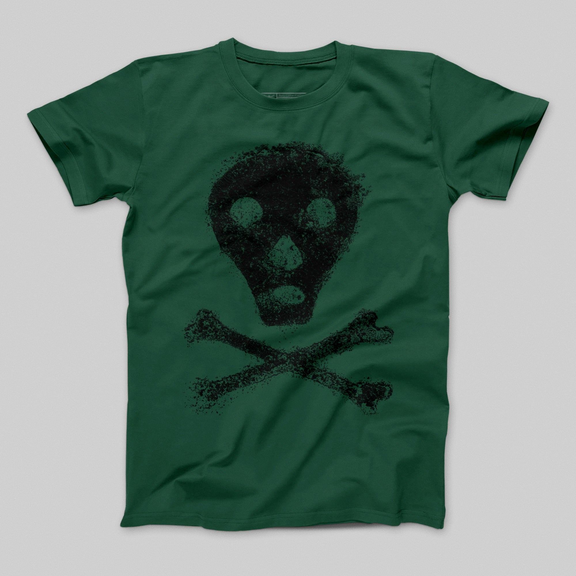 Distressed Skull and Crossbones Graphic Tee Product