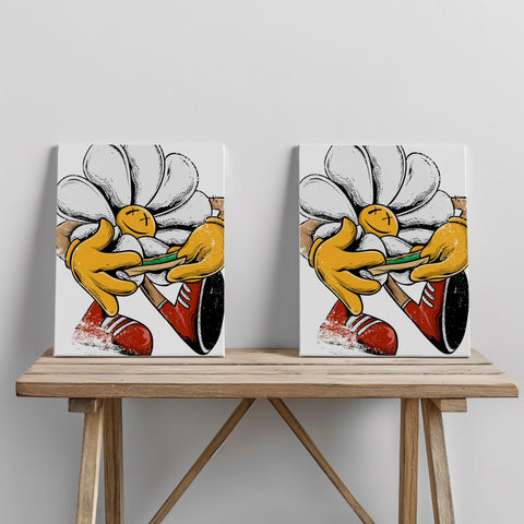 Quadro canvas infiore