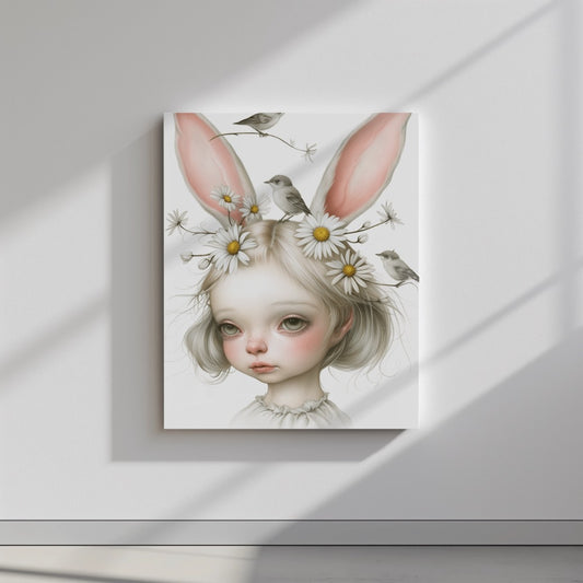 Quadro canvas lady