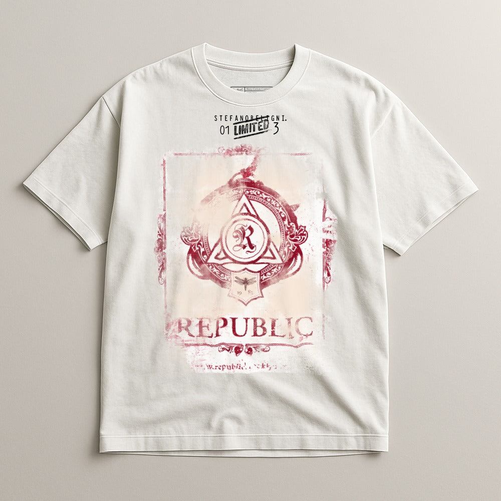 Graphic Republic Shirt with Intricate Design