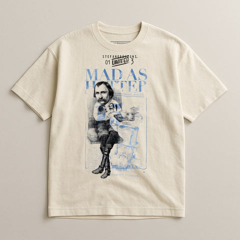 Mad As A Hatter Vintage Style Graphic Tee