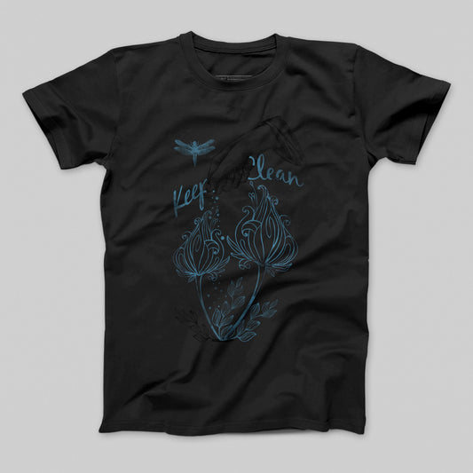 T-shirt donna boyfriend Keep Clean