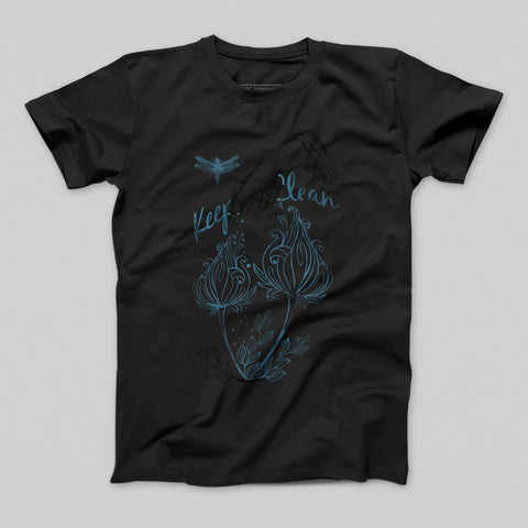 T-shirt donna boyfriend Keep Clean