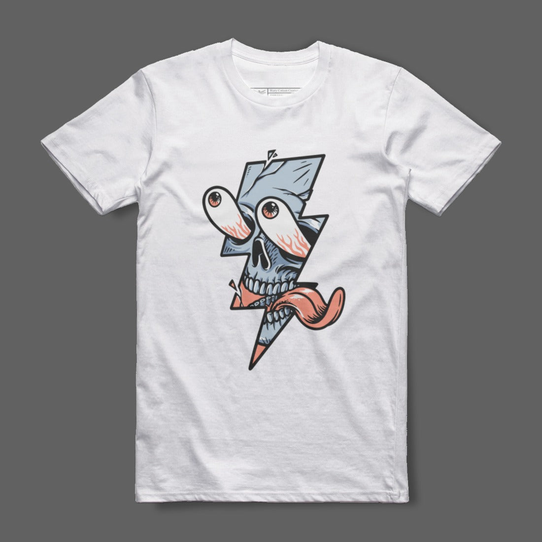 Quirky Skull Lightning Graphic Tee product