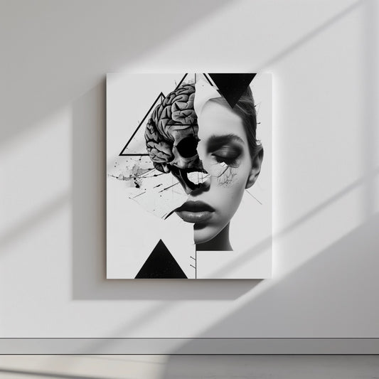 Quadro canvas anatomia