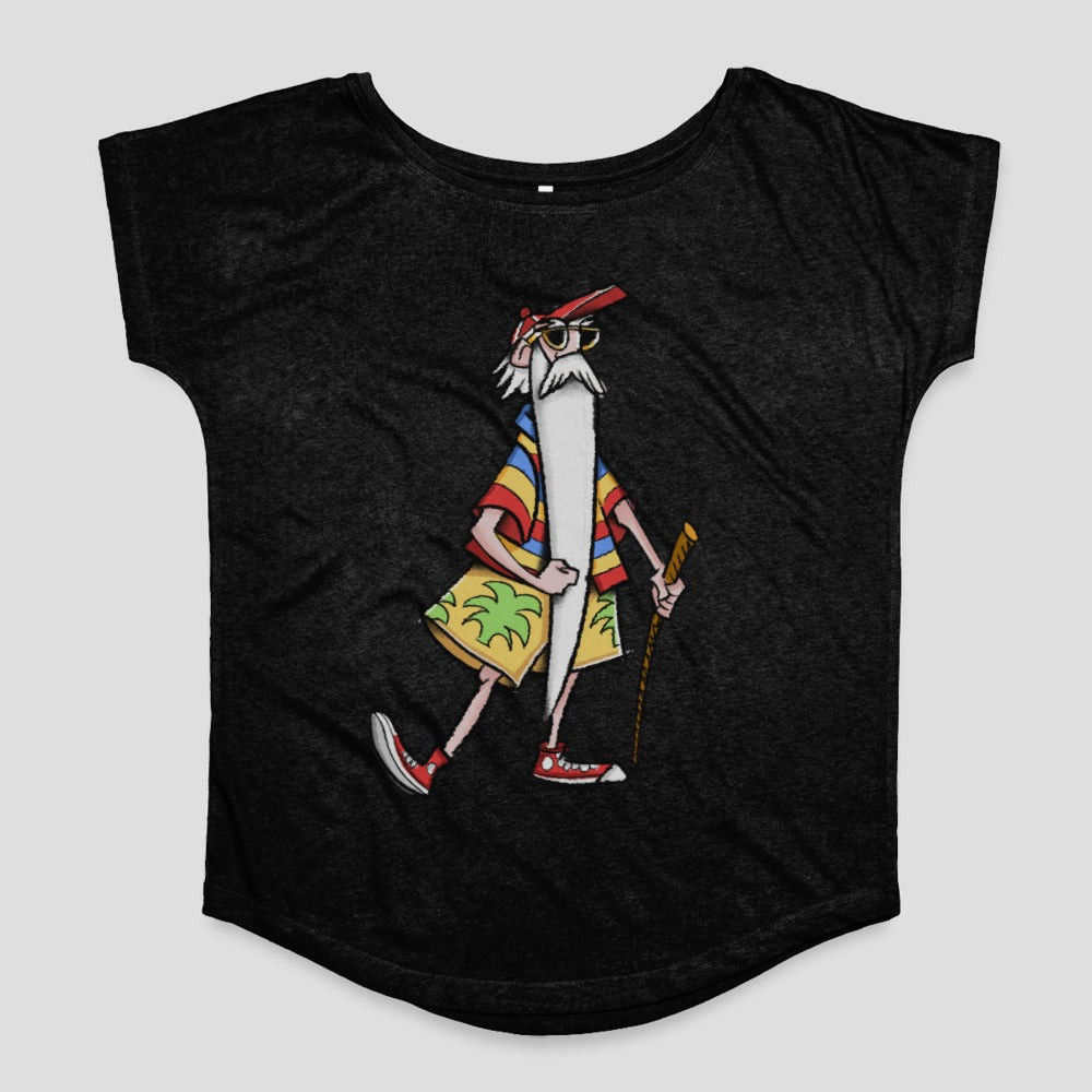 Colorful Cool Man Character Graphic T-Shirt