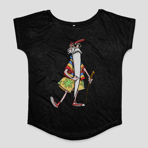 Colorful Cool Man Character Graphic T-Shirt