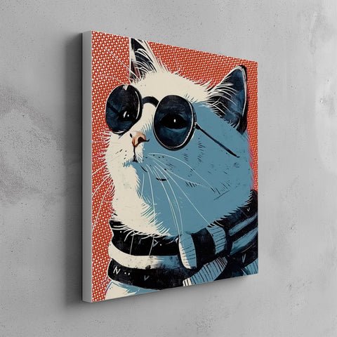 Quadro canvas Gatto-Paul