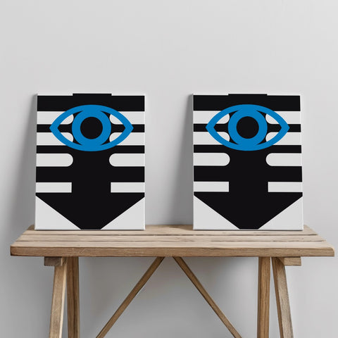 Quadro canvas Occhio
