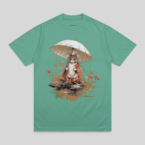 Adorable Mouse Umbrella Red Cloak Flowers product type