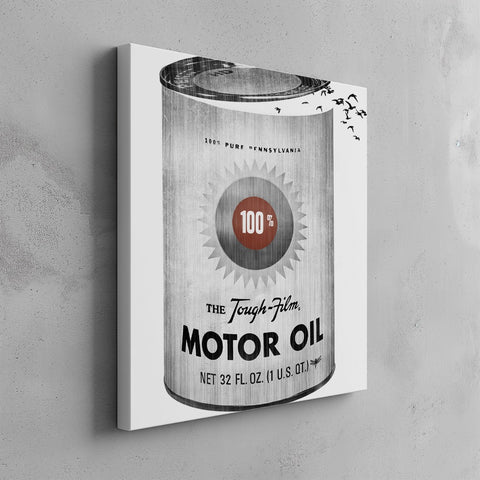 Quadro canvas motor_oil