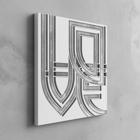 Quadro canvas love_BLACK