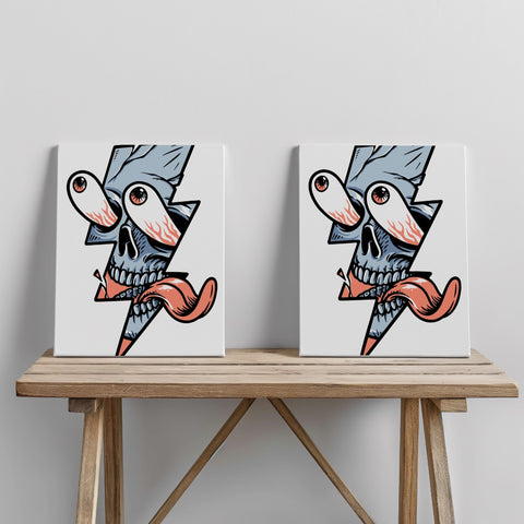 Quadro canvas thunderskull
