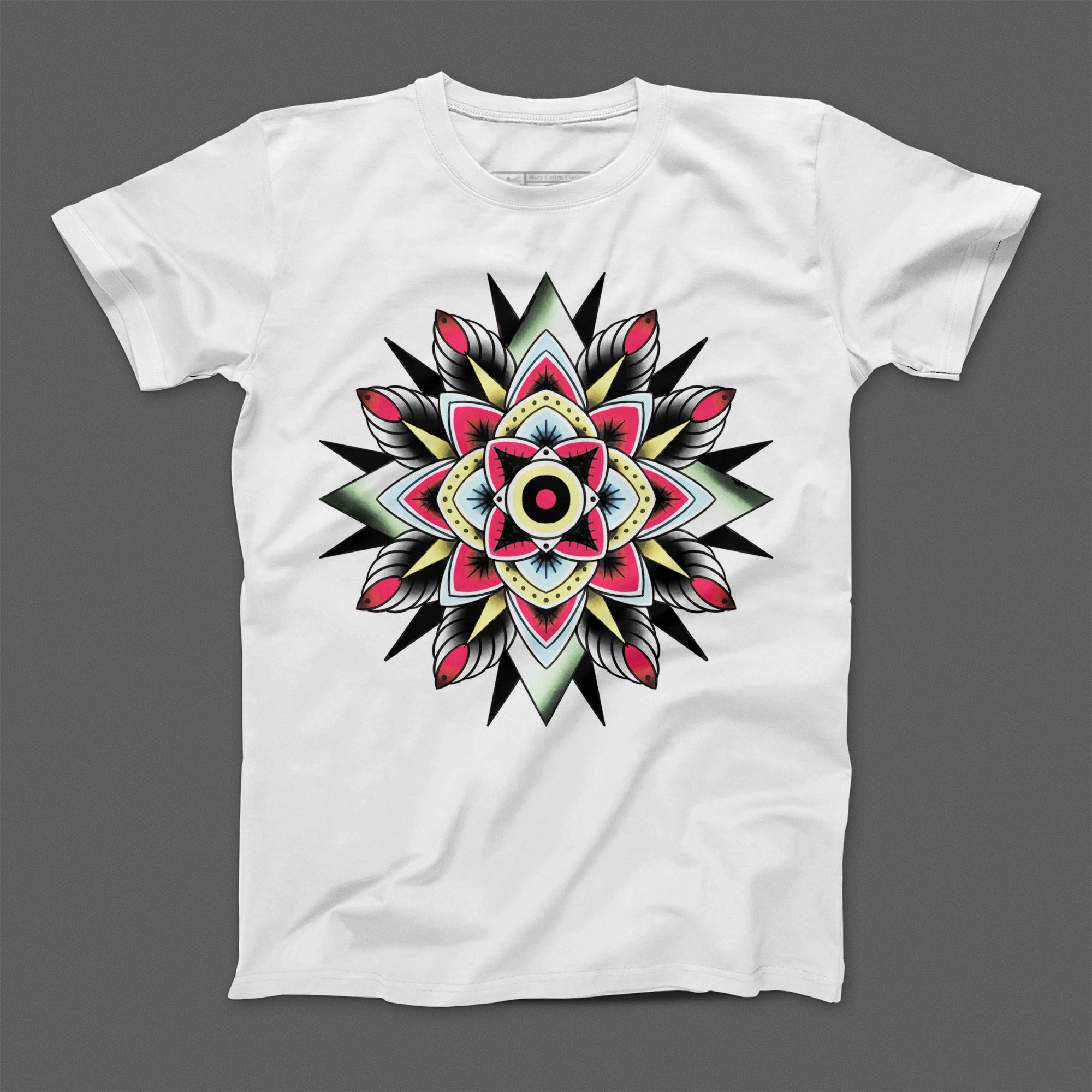 Colorful Geometric Mandala Design T-shirt product
