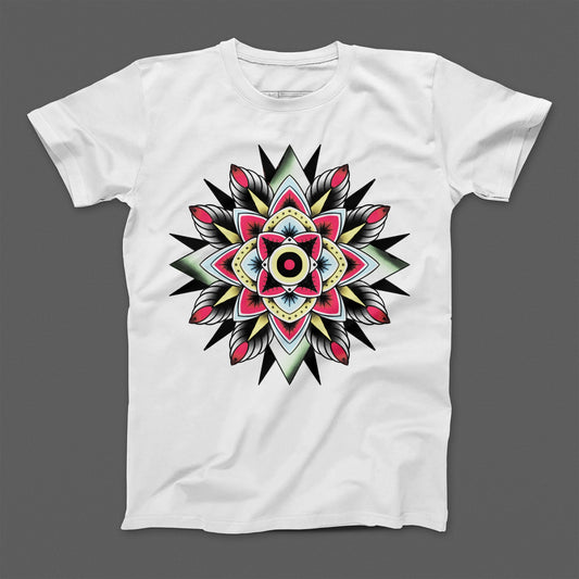Colorful Geometric Mandala Design T-shirt product