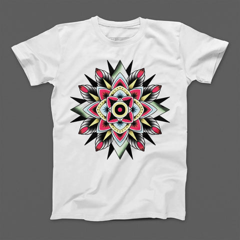 Colorful Geometric Mandala Design T-shirt product