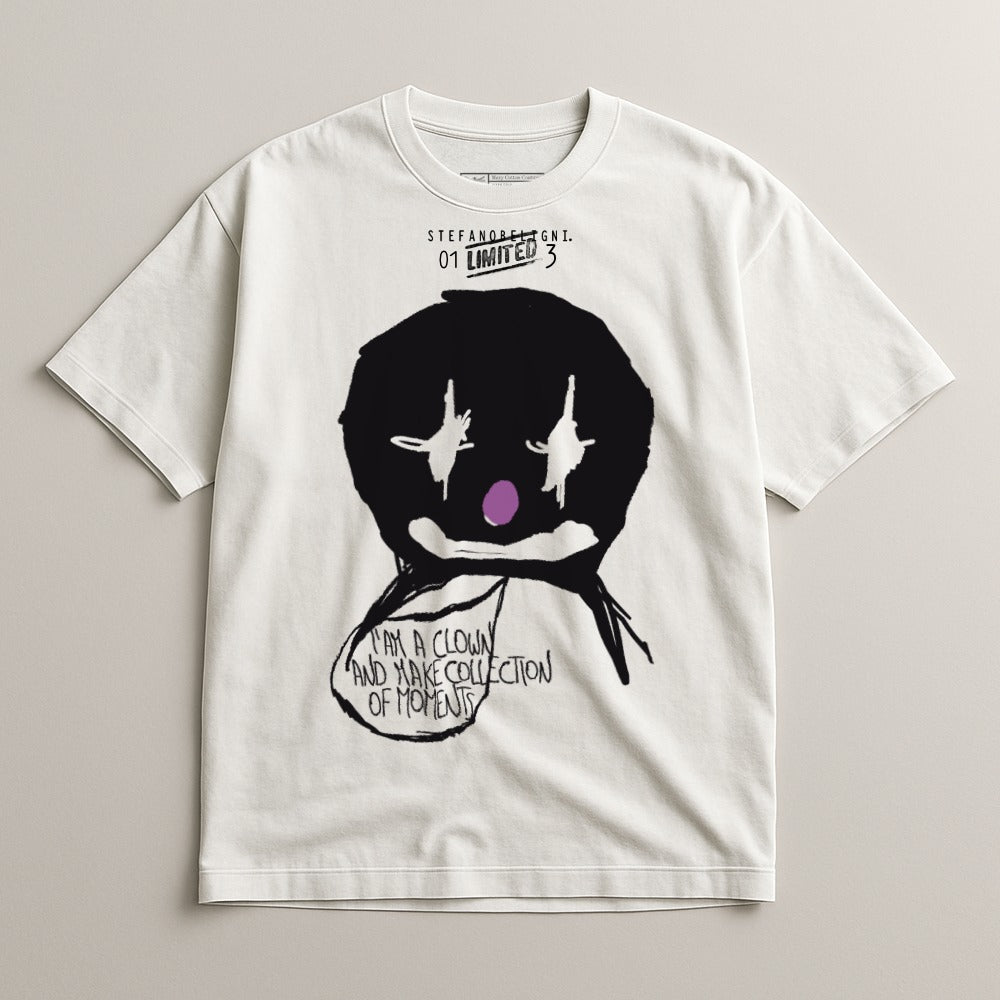 Unique Limited Edition Clown Graphic T-Shirt