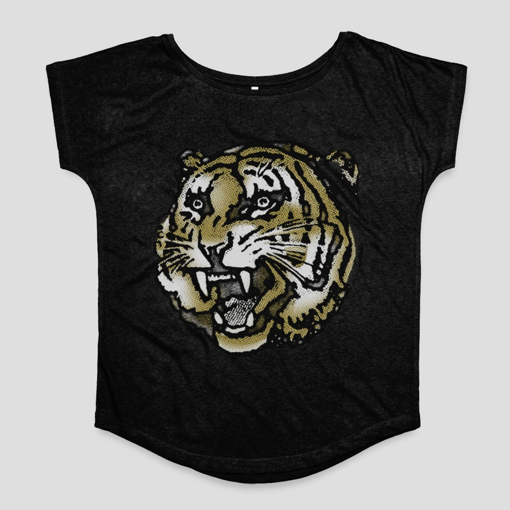 Roaring Tiger Graphic Design Women's T-Shirt