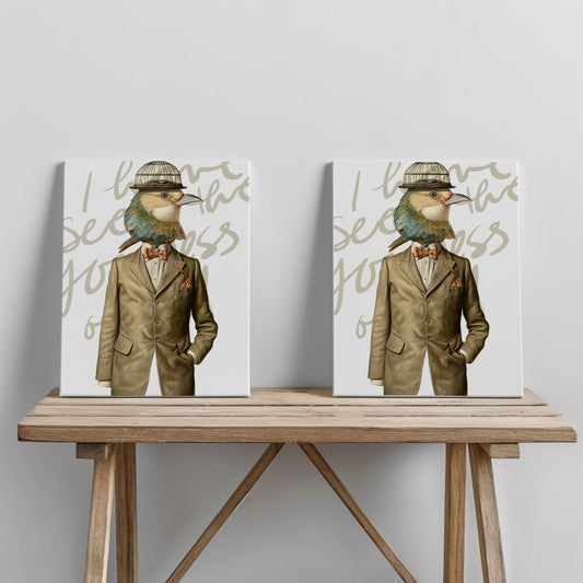 Quadro canvas birdman