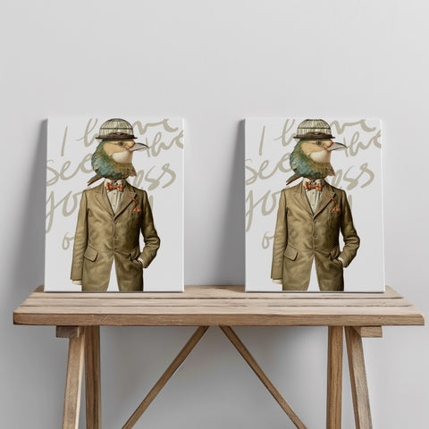 Quadro canvas birdman