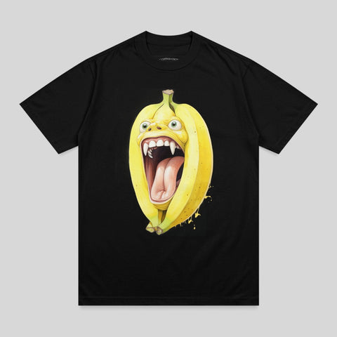 Screaming Banana Monster Fangs Yellow Scary Creature product type