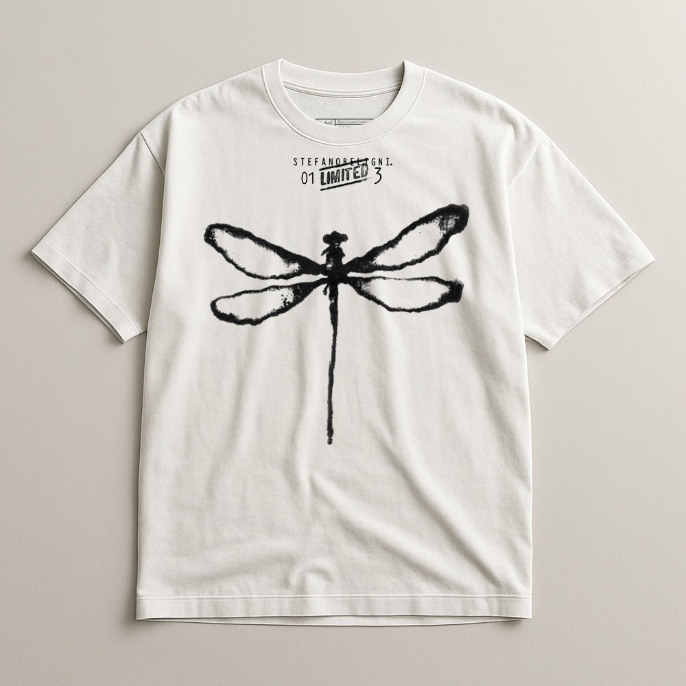 Stef Andert Edition 01 Limited 3 Dragonfly Print Tee