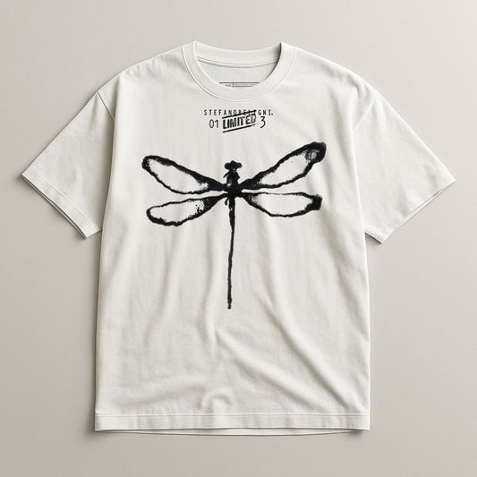 Stef Andert Edition 01 Limited 3 Dragonfly Print Tee
