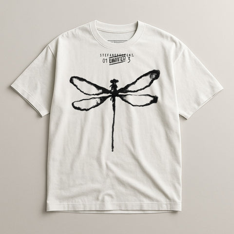 Stef Andert Edition 01 Limited 3 Dragonfly Print Tee