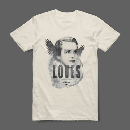 Vintage Style LOVES Graphic Art Tee Product