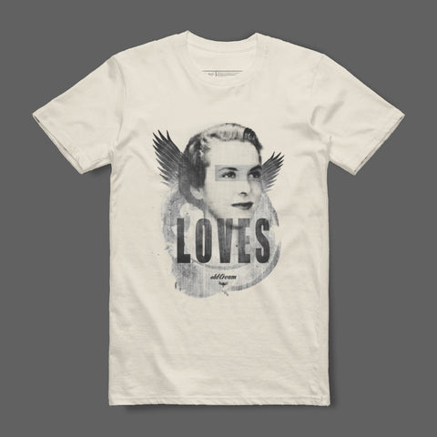 Vintage Style LOVES Graphic Art Tee Product