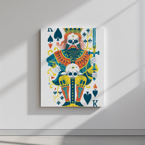 Quadro canvas rei-morto