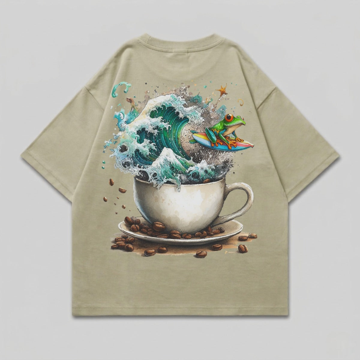 Surfing Frog Coffee Wave Cup Coffee Beans product type