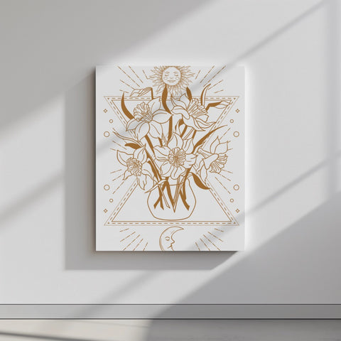 Quadro canvas Green-Witch