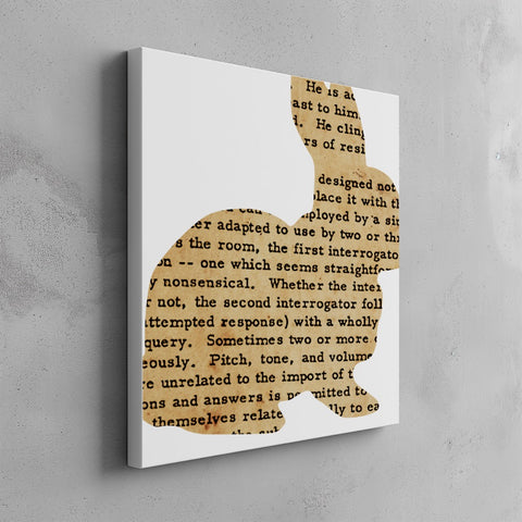 Quadro canvas paperrabbit