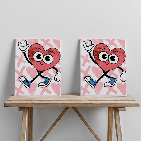 Quadro canvas xoxo