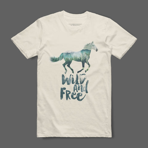 Wild and Free Graphic Tee for Nature Lovers